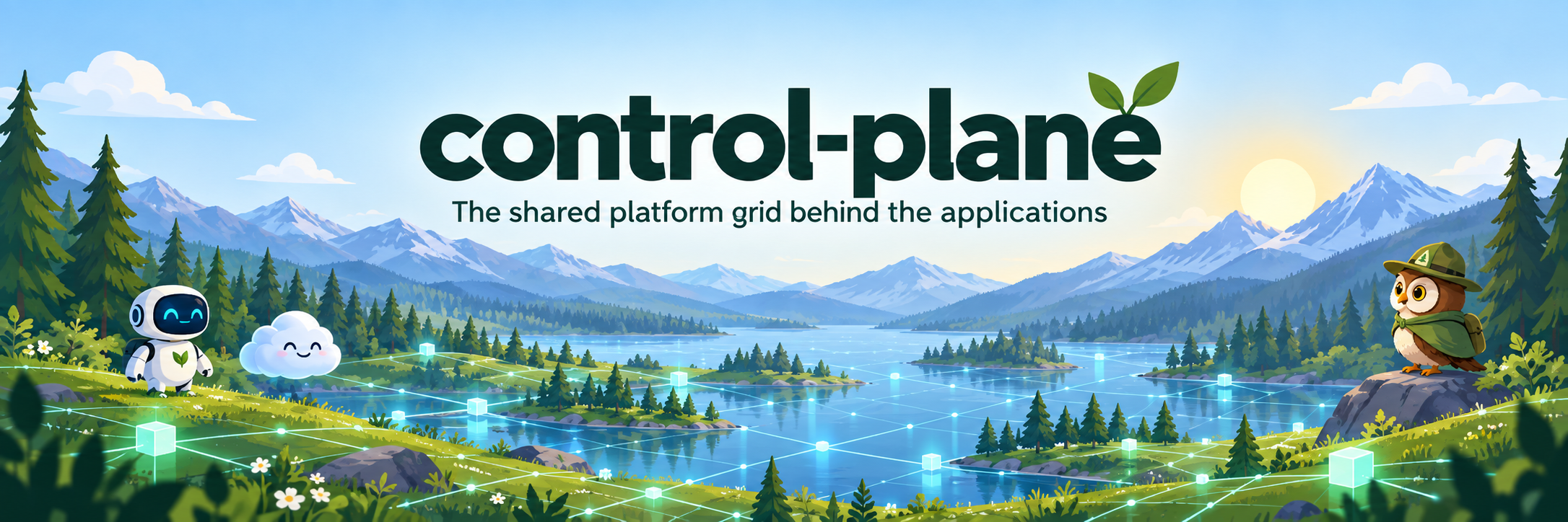 control-plane: the shared platform grid behind the applications